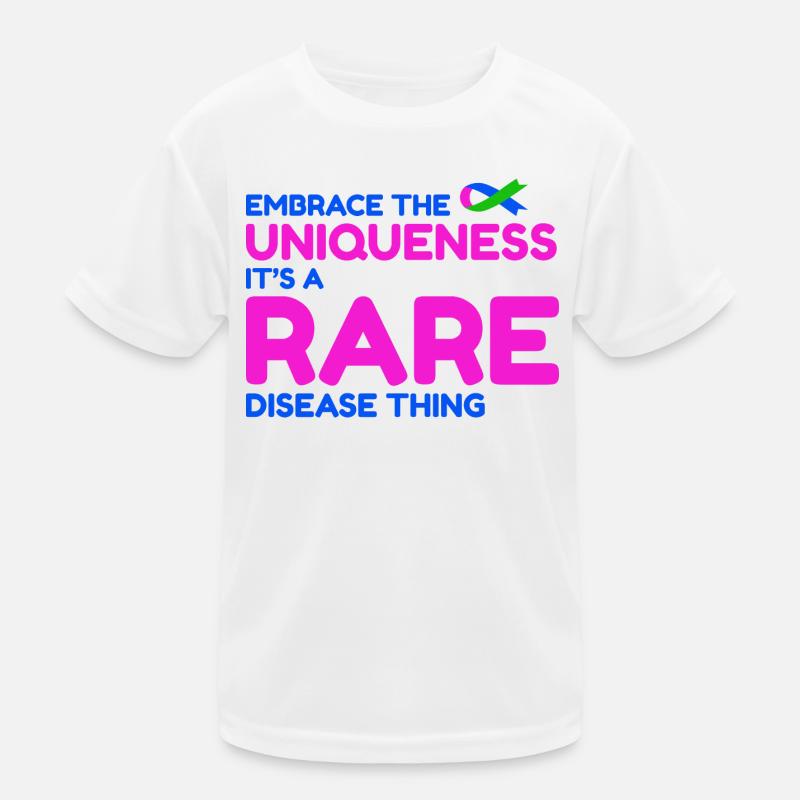 Unique Rare Disease Raise Awareness Kids Functional T-Shirt
