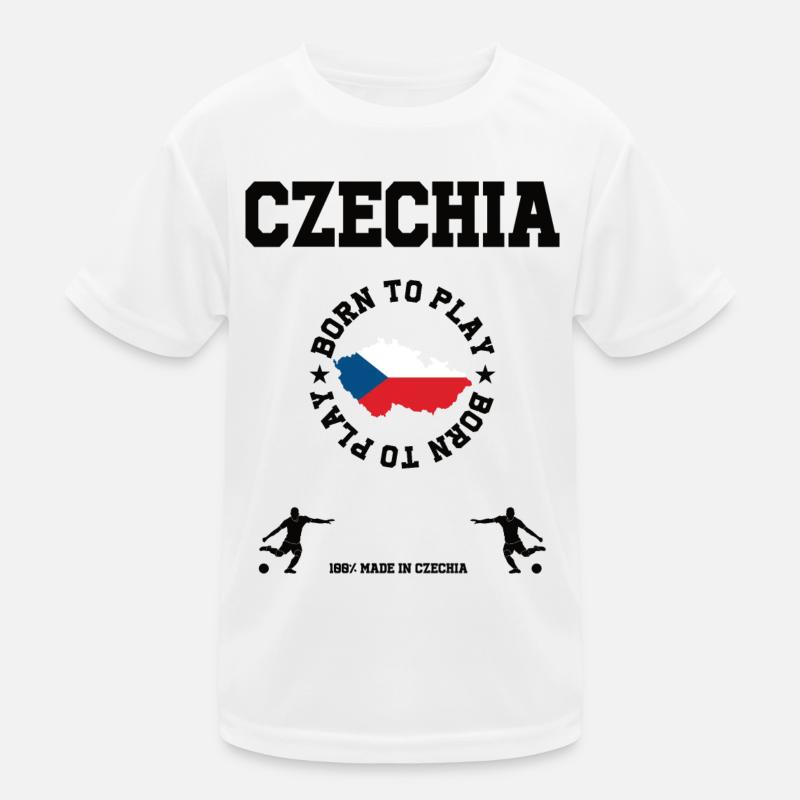 Tschechien Kinder Funktions-T-Shirt