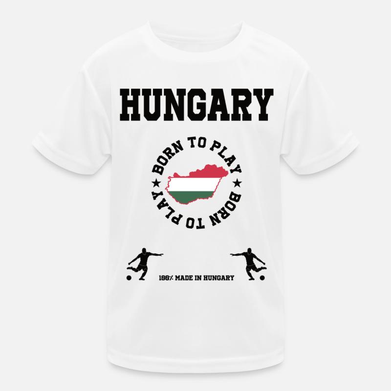 Ungarn Kinder Funktions-T-Shirt