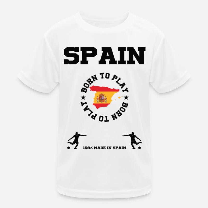 Spanien Kinder Funktions-T-Shirt