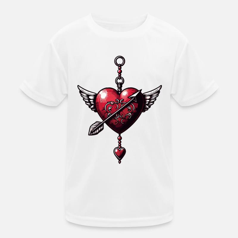 Liebesflug Kinder Funktions-T-Shirt