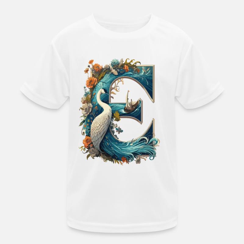 Naturinspiriertes E Kinder Funktions-T-Shirt