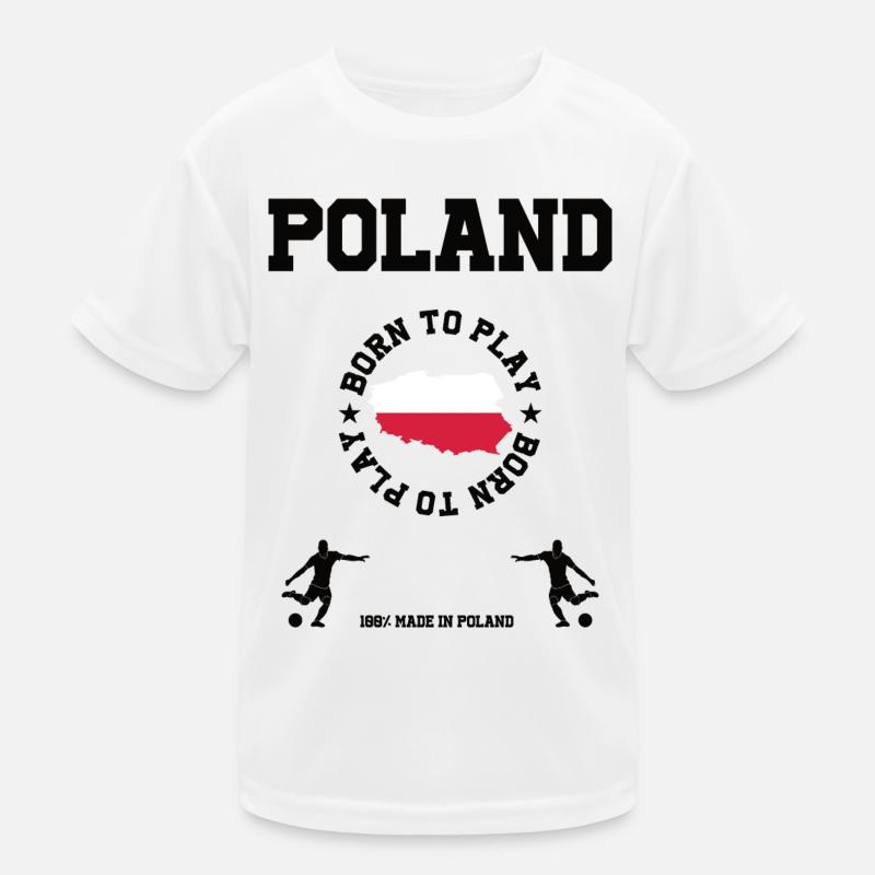 Poland Kids Functional T-Shirt