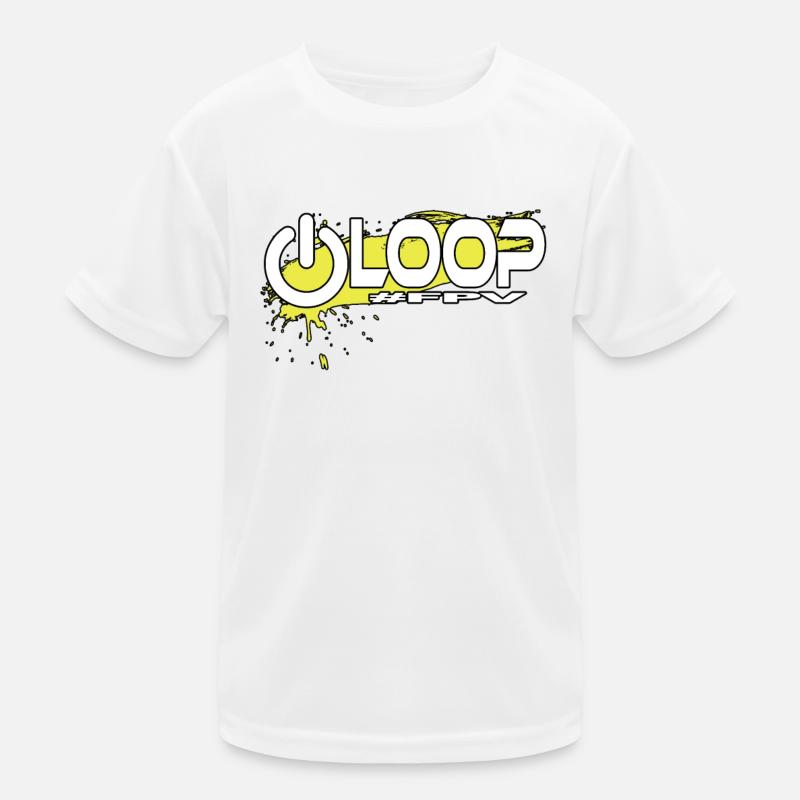 Powerloop FPV - Drone Drohnenpilot Drohne Copter T-shirt sport Enfant