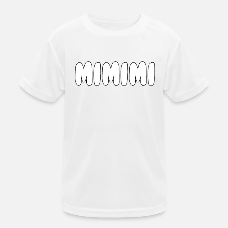 Funny Mi Mi Mi, cool statement sayings funny Kids Functional T-Shirt