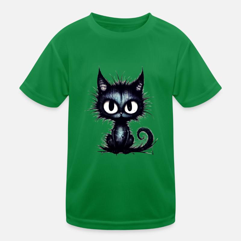 Chat moche T-shirt sport Enfant