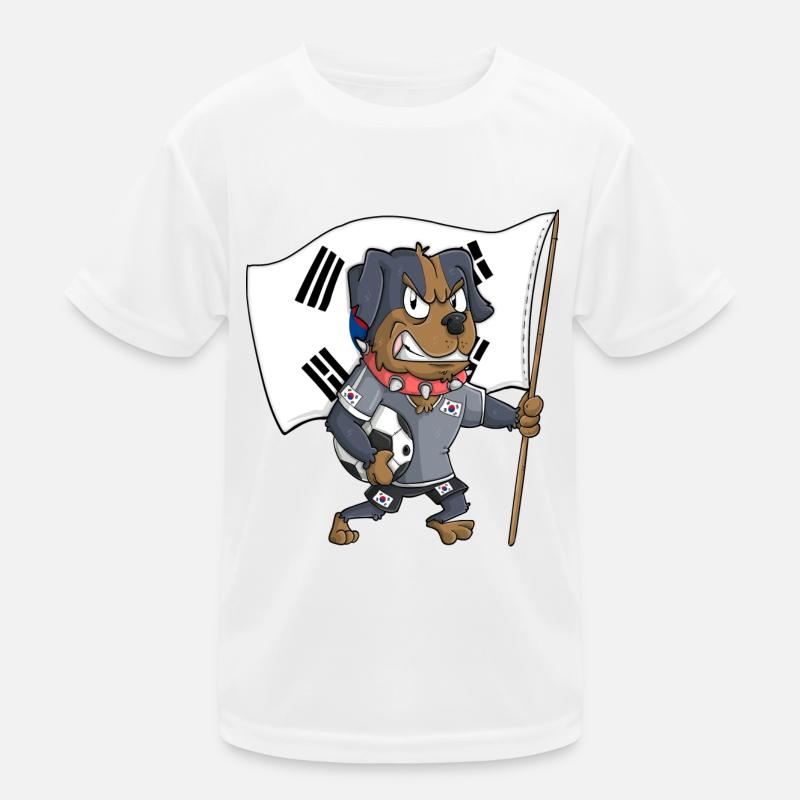 Fan Dog sud-coréen T-shirt sport Enfant