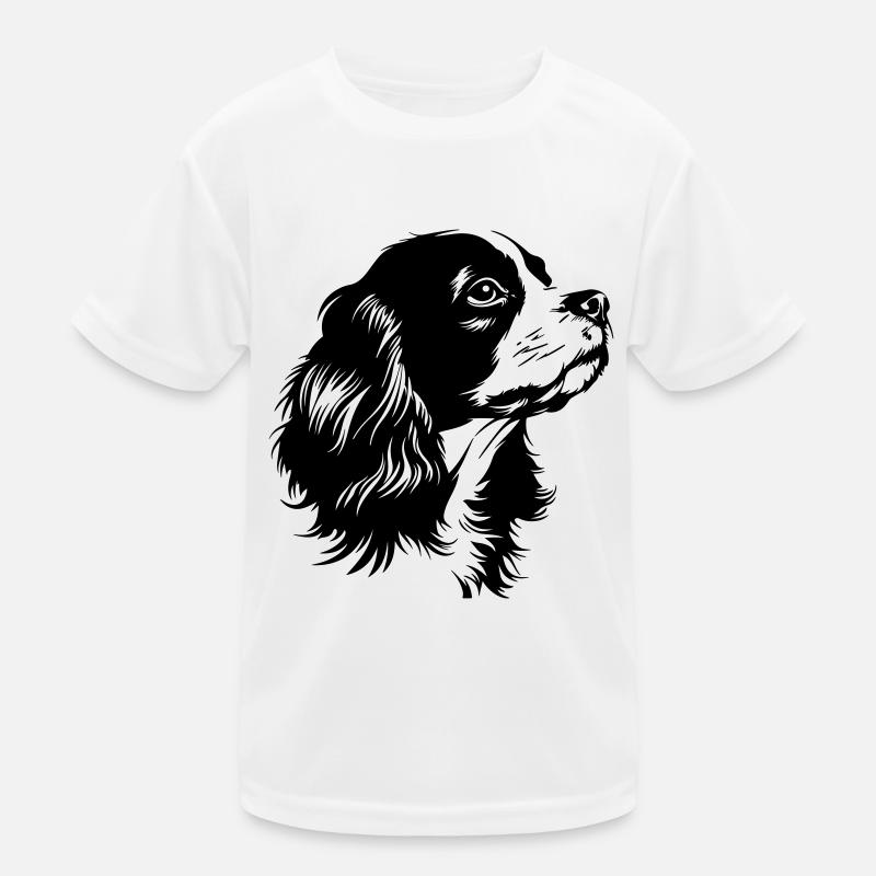 Cavalier König Charles Spaniel Kinder Funktions-T-Shirt