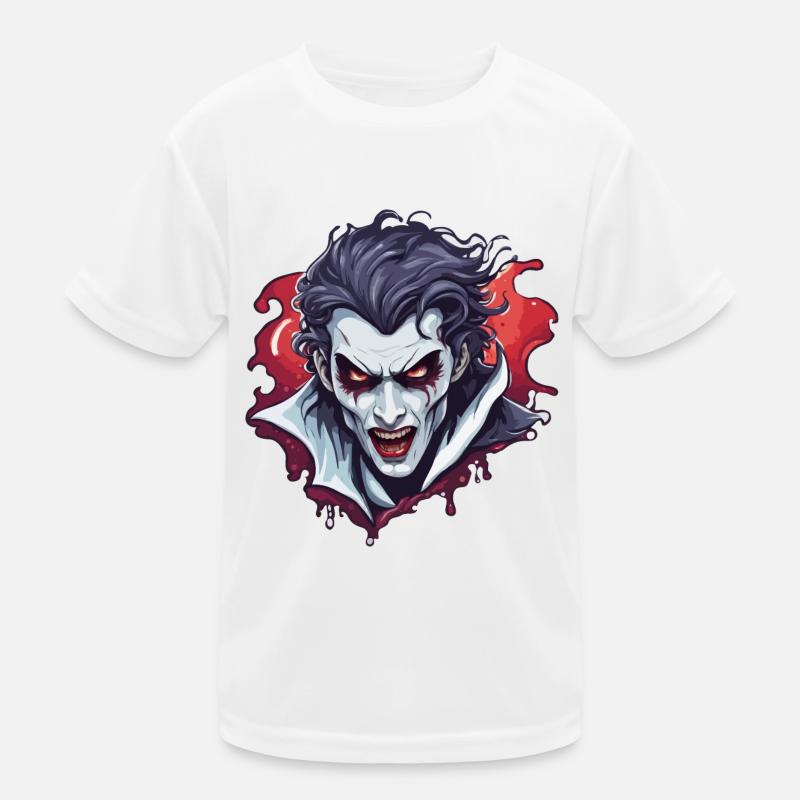 Vampir / Dracula / Blutsauger / Halloween / Mythos Kinder Funktions-T-Shirt