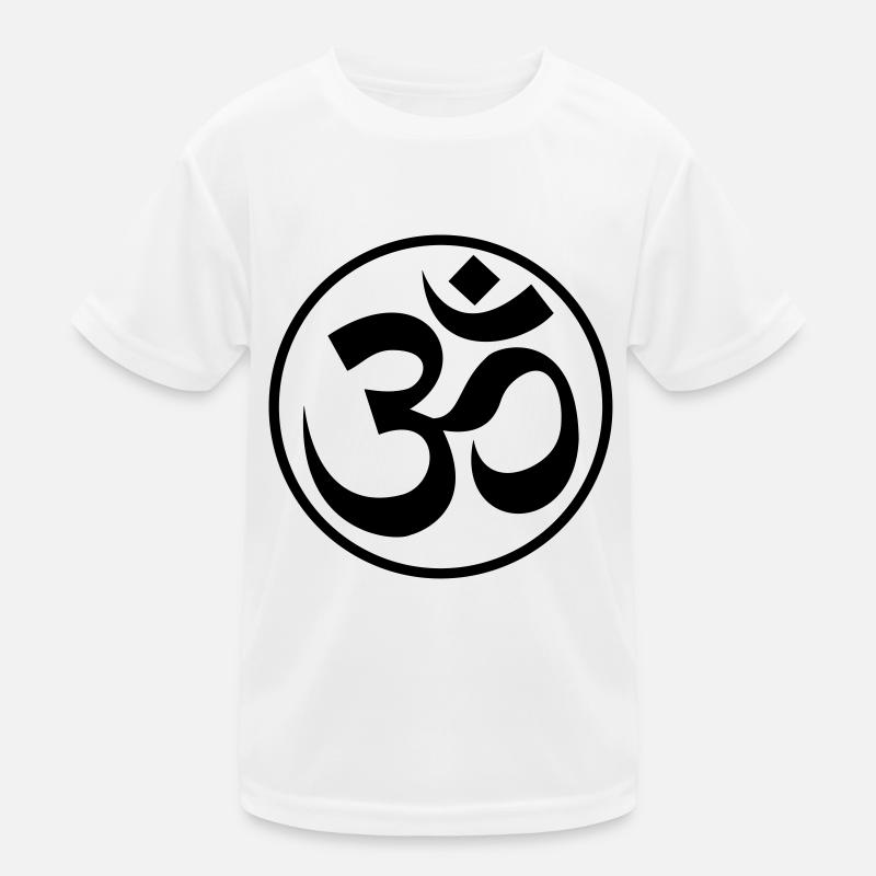 OM Zeichen GOA Kinder Funktions-T-Shirt