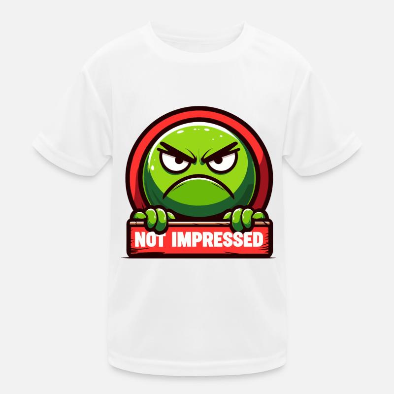 Not Impressed Kids Functional T-Shirt