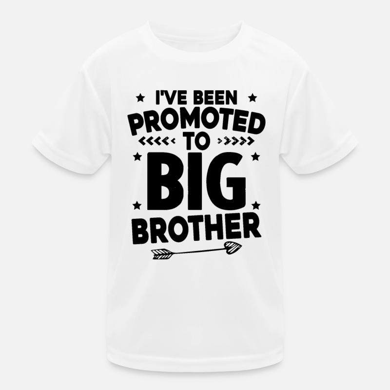 Ich werde ein großer Bruder sein - zukünftiger großer Bruder Kinder Funktions-T-Shirt