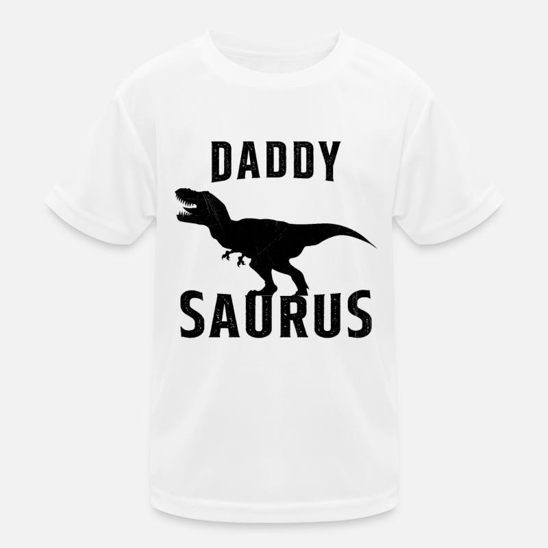 Papa saurus Humor Vatertagsgeschenk Kinder Funktions-T-Shirt