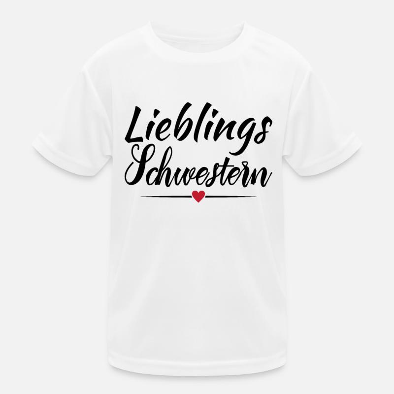 Lieblingsschwester Geschenk Geschenkidee Schwester Kinder Funktions-T-Shirt