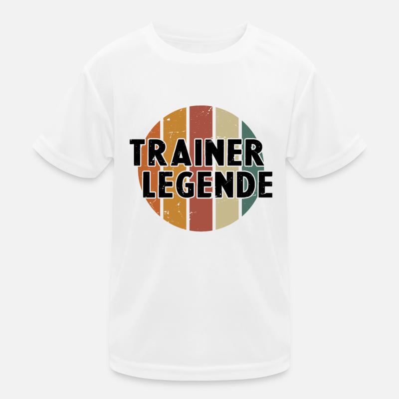 Trainerlegende | Coach Trainer Geschenk Kinder Funktions-T-Shirt