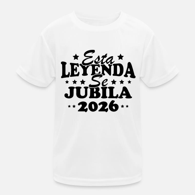 This legend retires in 2026 Kids Functional T-Shirt