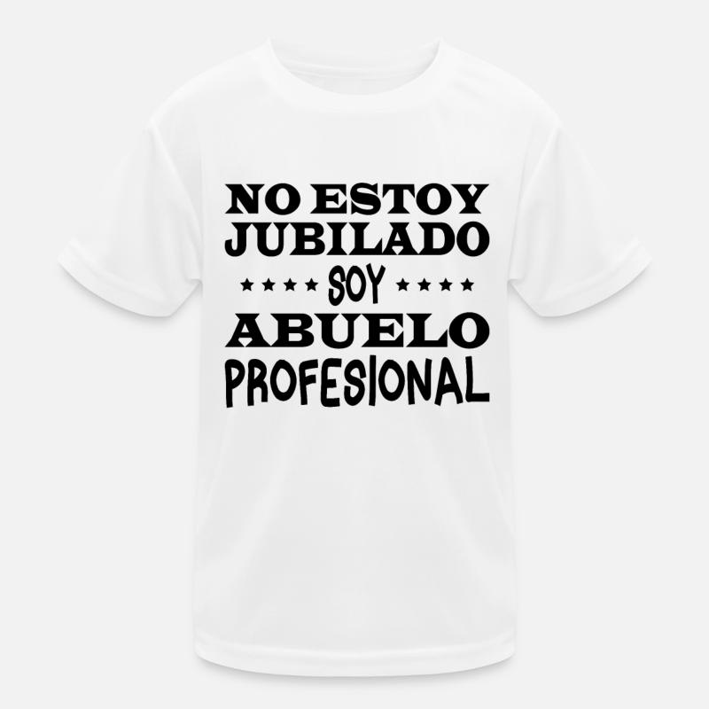 Ich bin nicht im Ruhestand, ich bin ein berufstätiger Großvater Kinder Funktions-T-Shirt