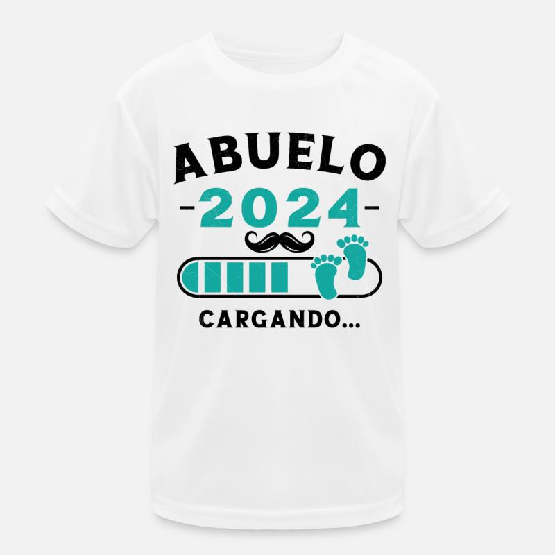 Opa 2024 Wird geladen Kinder Funktions-T-Shirt