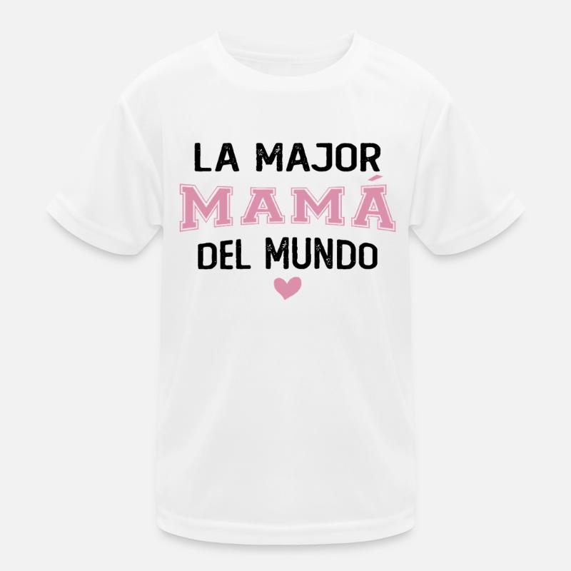 Die beste Mutter der Welt Kinder Funktions-T-Shirt