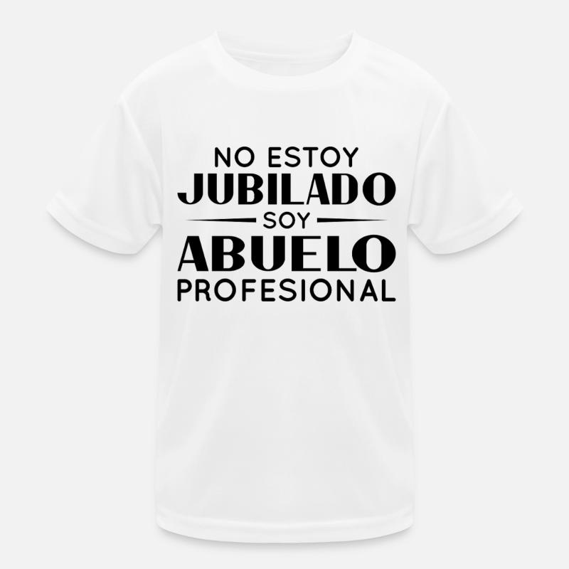 Ich bin nicht im Ruhestand, ich bin ein berufstätiger Großvater Kinder Funktions-T-Shirt