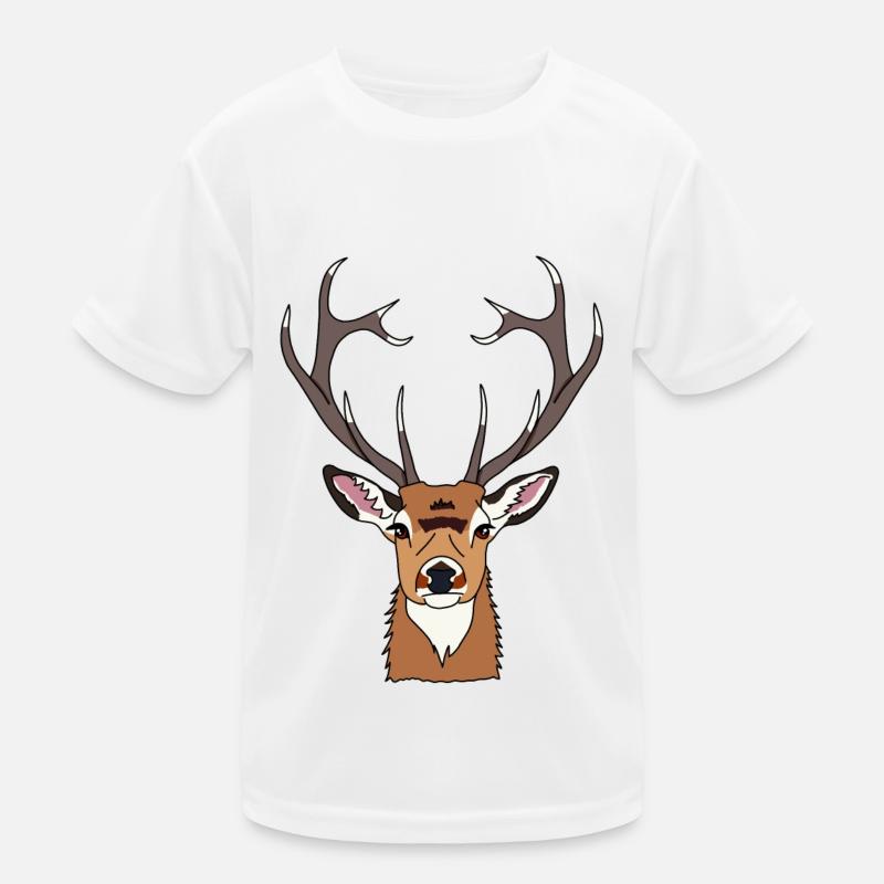 Deer Kids Functional T-Shirt