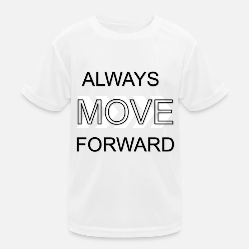 AlwaysMoveForward Kinder Funktions-T-Shirt