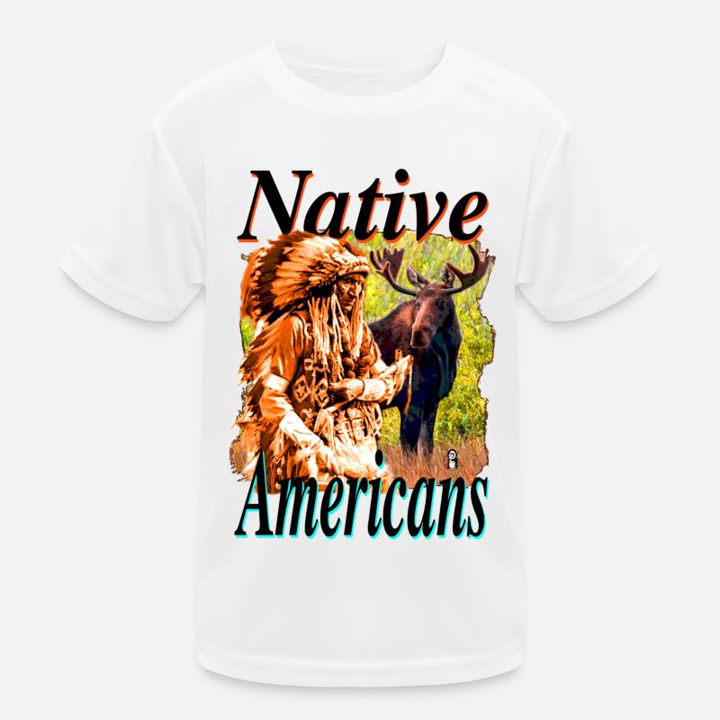 Native Americans 4 Kids Functional T-Shirt