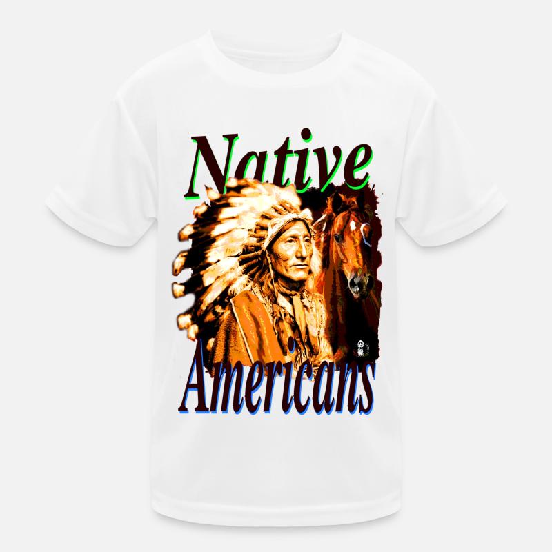 Native Americans 2 Kids Functional T-Shirt