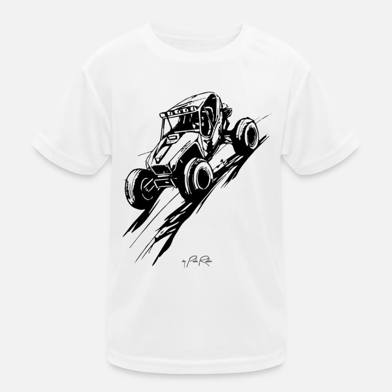 Sand Buggy Rallye Kinder Funktions-T-Shirt