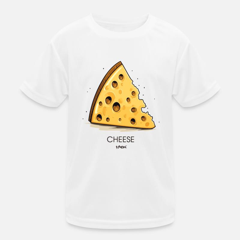 Einfacher Käse Kinder Funktions-T-Shirt