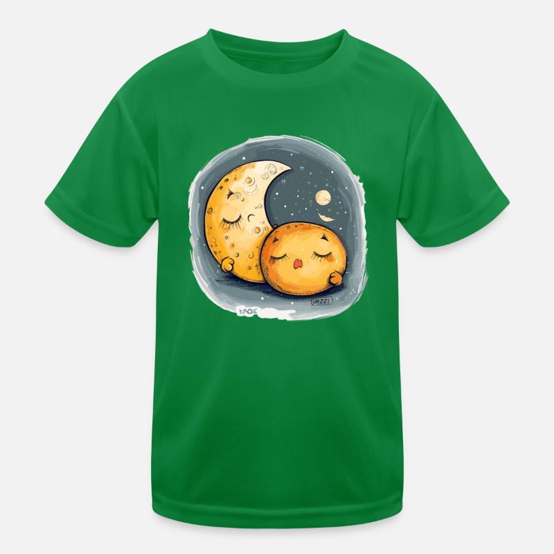 Biscuit endormi et lune T-shirt sport Enfant