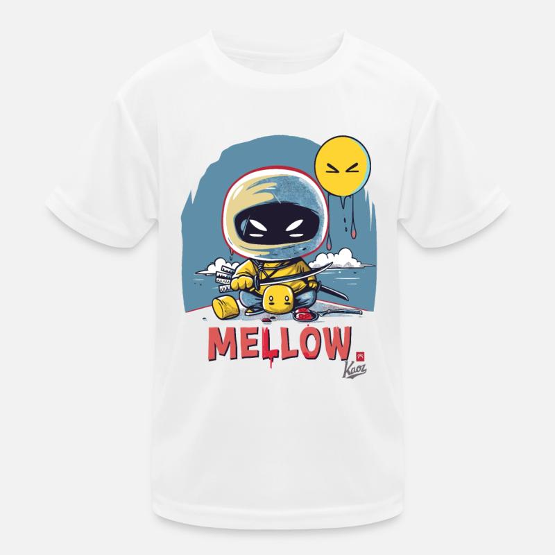 soft marshmallow ninja Kids Functional T-Shirt