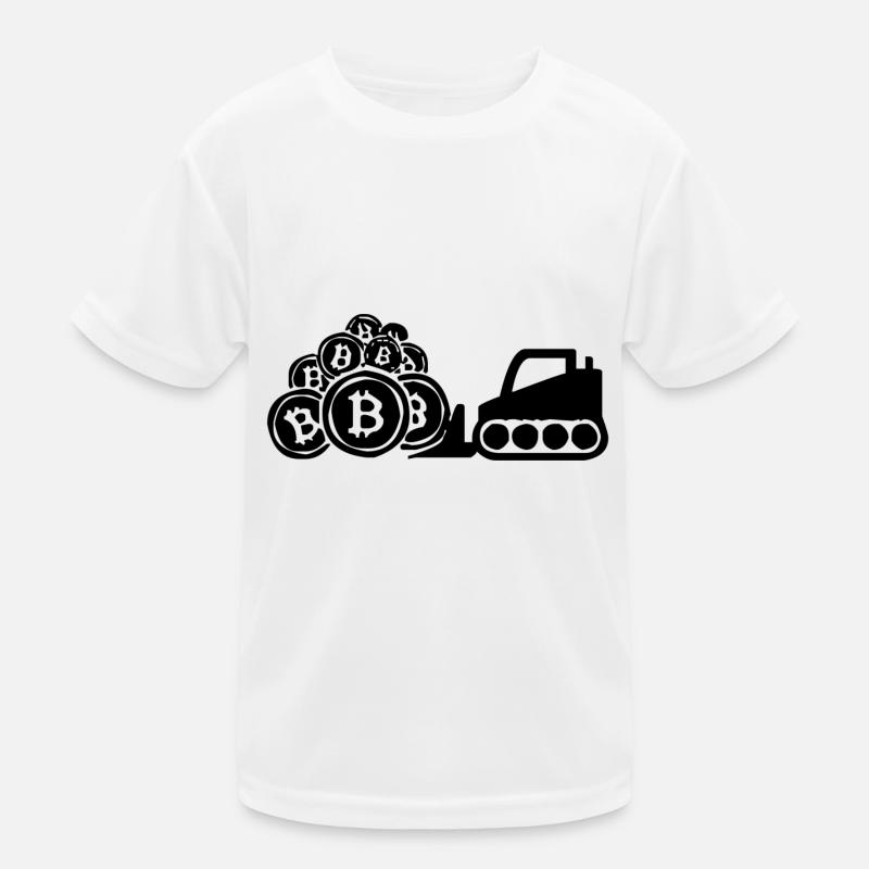 Bitcoin-Gewinn Kinder Funktions-T-Shirt
