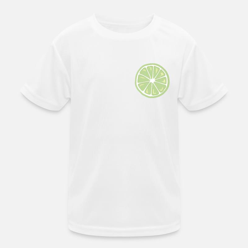 Früchtchen - Limette Kinder Funktions-T-Shirt