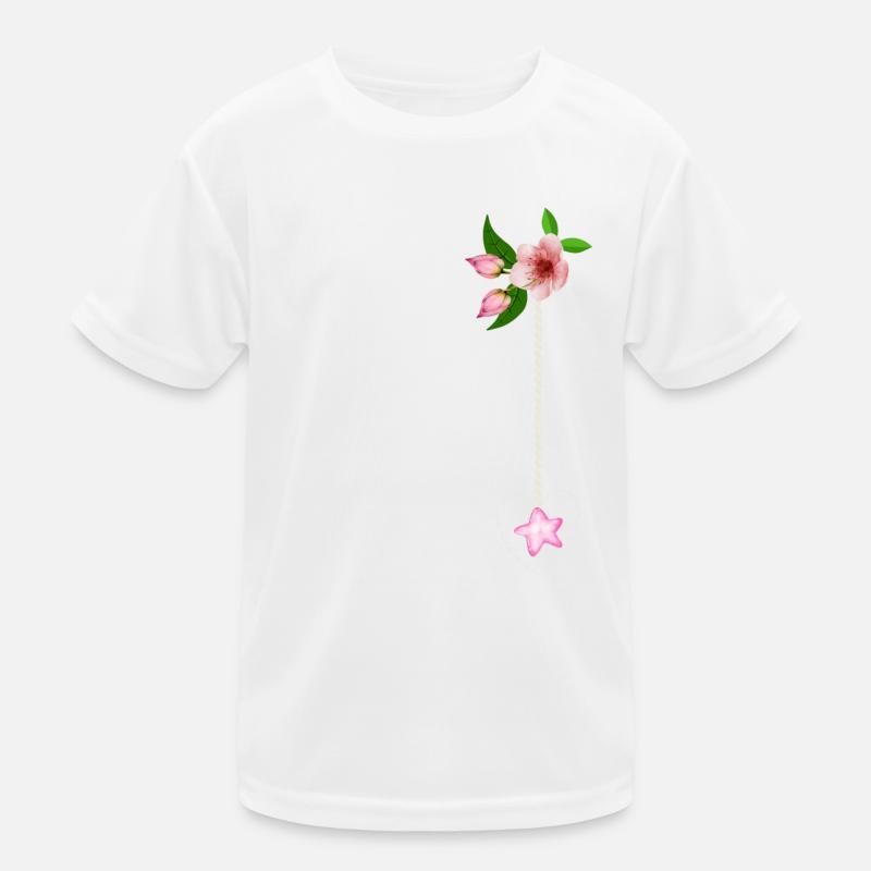 Composition florale T-shirt sport Enfant
