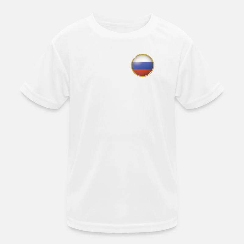 Russland Emblem Kinder Funktions-T-Shirt