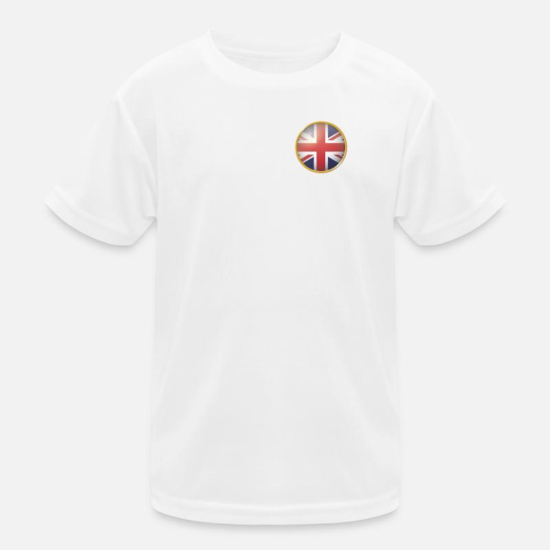 Großbritannien Emblem Kinder Funktions-T-Shirt