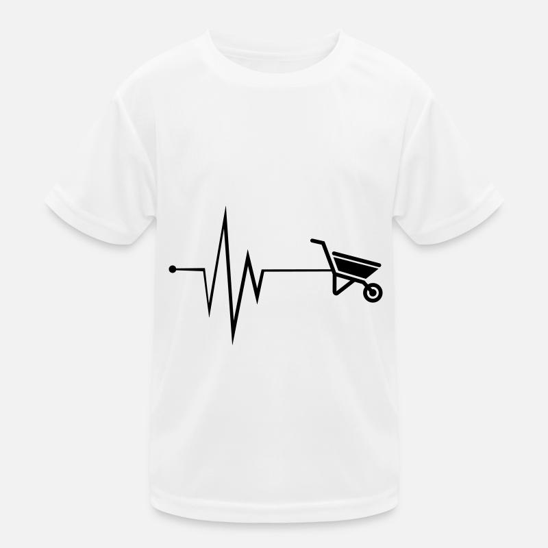 Schubkarre Puls Kinder Funktions-T-Shirt