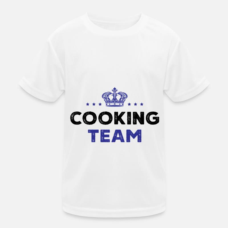 Cooking Team Kinder Funktions-T-Shirt