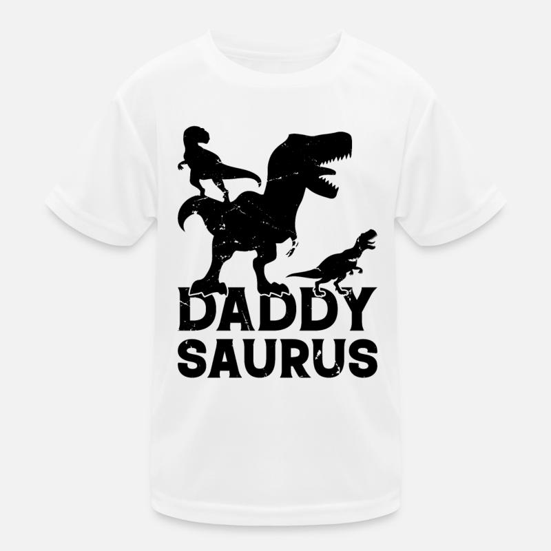 Daddysaurus - Papasaurus Papa Dinosaur Papa Din Kids Functional T-Shirt
