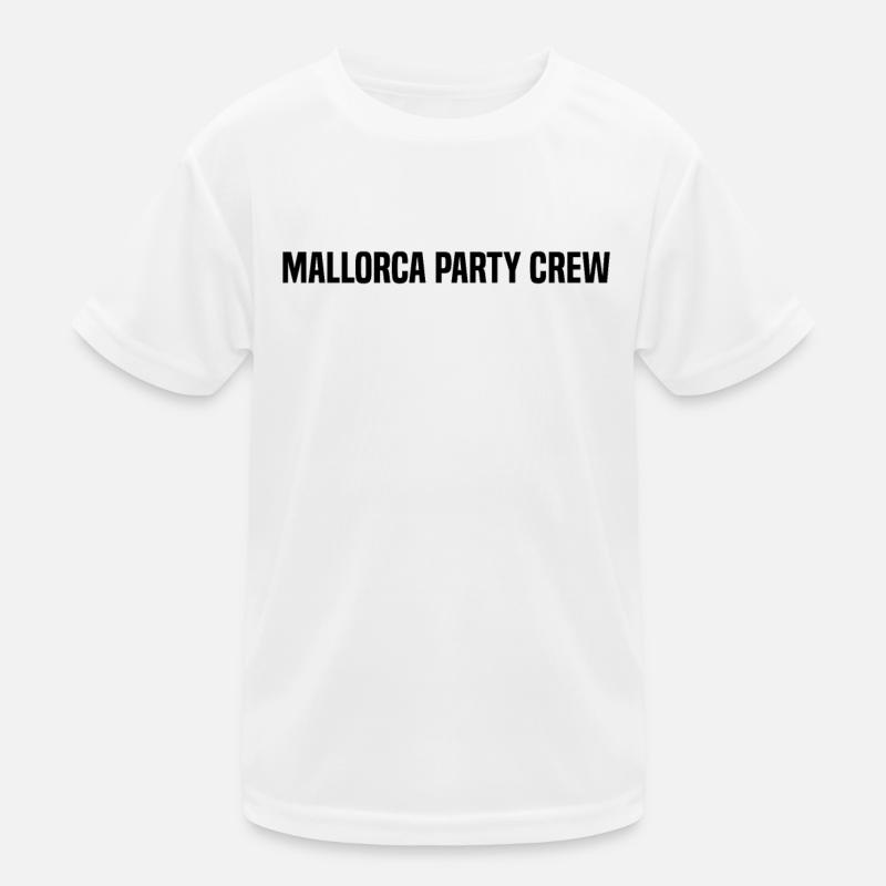 Majorque Party Crew T-shirt sport Enfant