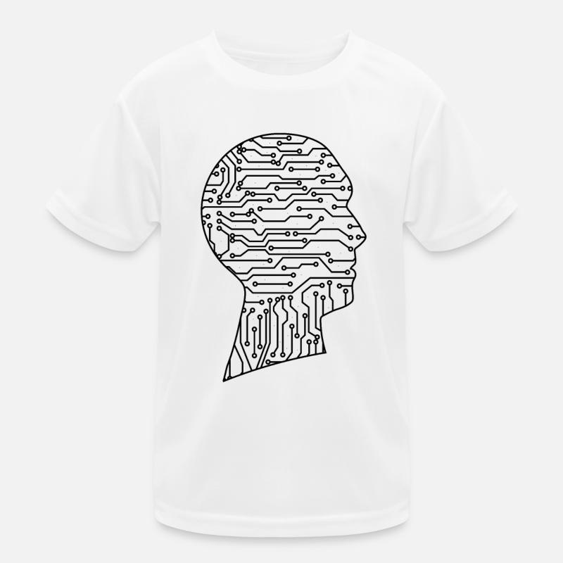 AI Artificial Intelligence Robot AI Machines Kinder Funktions-T-Shirt