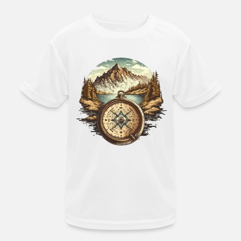 Chemin vers la liberté et l’aventure T-shirt sport Enfant