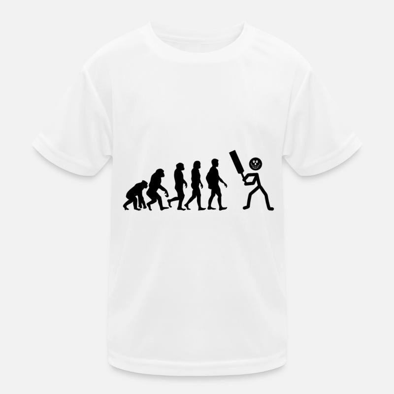 Drôle d’évolution de cricket T-shirt sport Enfant