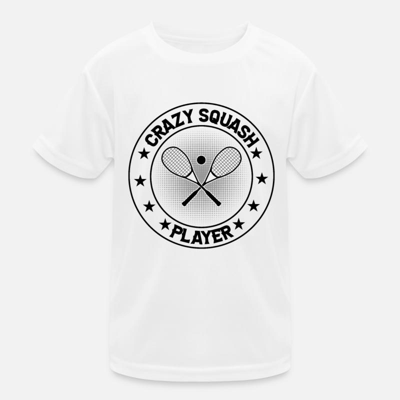 Jouer au jeu de squash Squash Sport - Crazy Squash Pl T-shirt sport Enfant