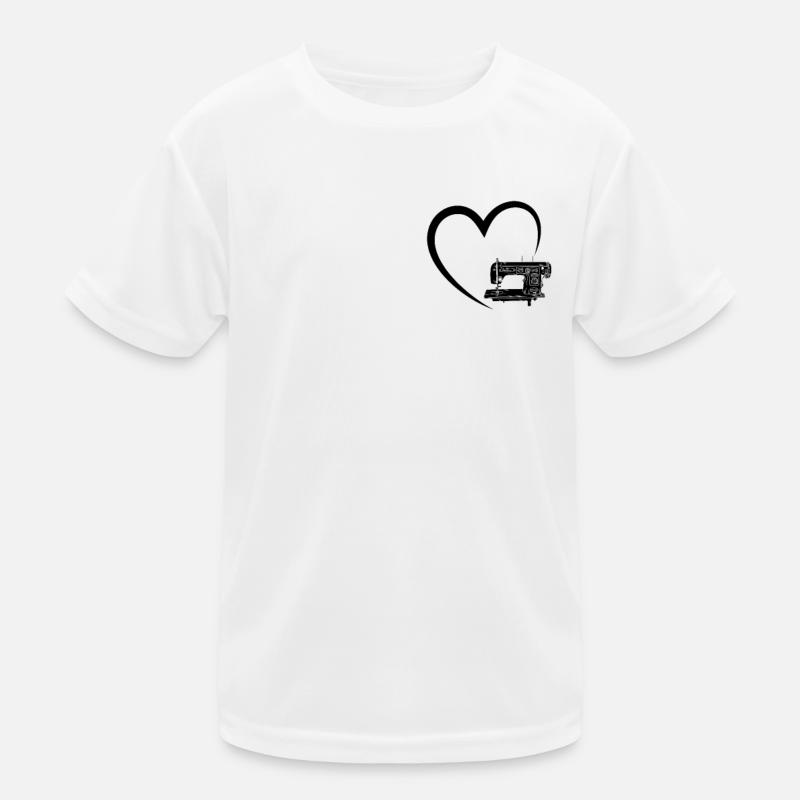 Sewing Heart sewing machine Sewing Kids Functional T-Shirt