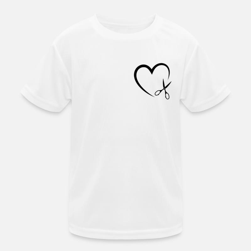 Sewing Heart sewing scissors Sewing Kids Functional T-Shirt