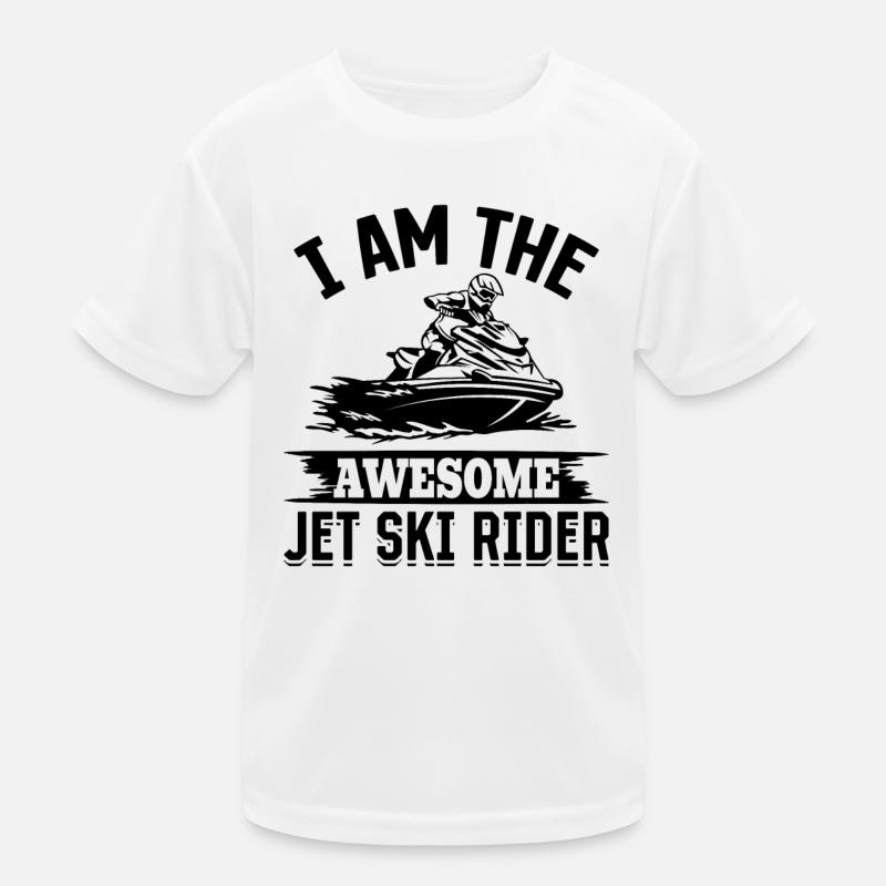 Funny Jetski Jetskiing - I am the awesome jet ski Kinder Funktions-T-Shirt