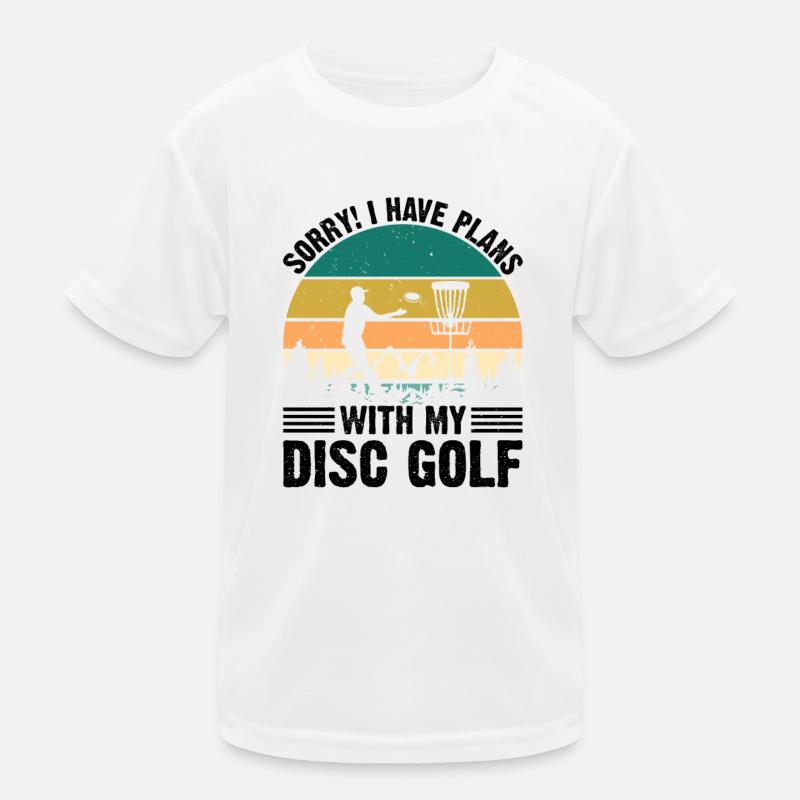 Désolé, j’ai des projets avec mon disc golf T-shirt sport Enfant