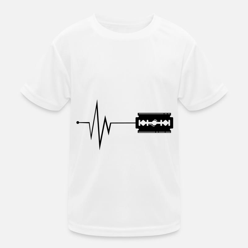 Rasierklinge Puls Kinder Funktions-T-Shirt
